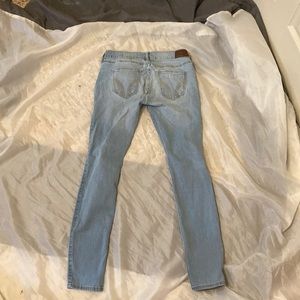 Light blue Hollister low rise jeans